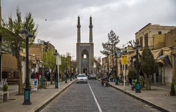 ممانعت از تردد وسایل نقلیه در بافت تاریخی یزد در ایام نوروز
